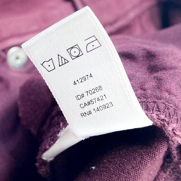 Women's Ann Taylor LOFT Wine Red Straight Leg Pants Ladies Maroon Leggings - Picture 10 of 10